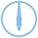 INVISIO Icons 128X128px Intellicable 72Dpi INV Blue RGB