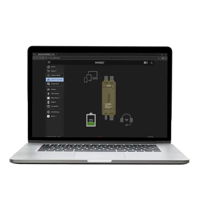 INVISIO H Series System Web Ui